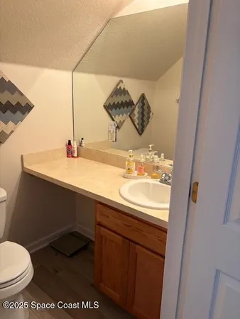 a bathroom with a sink and a toilet