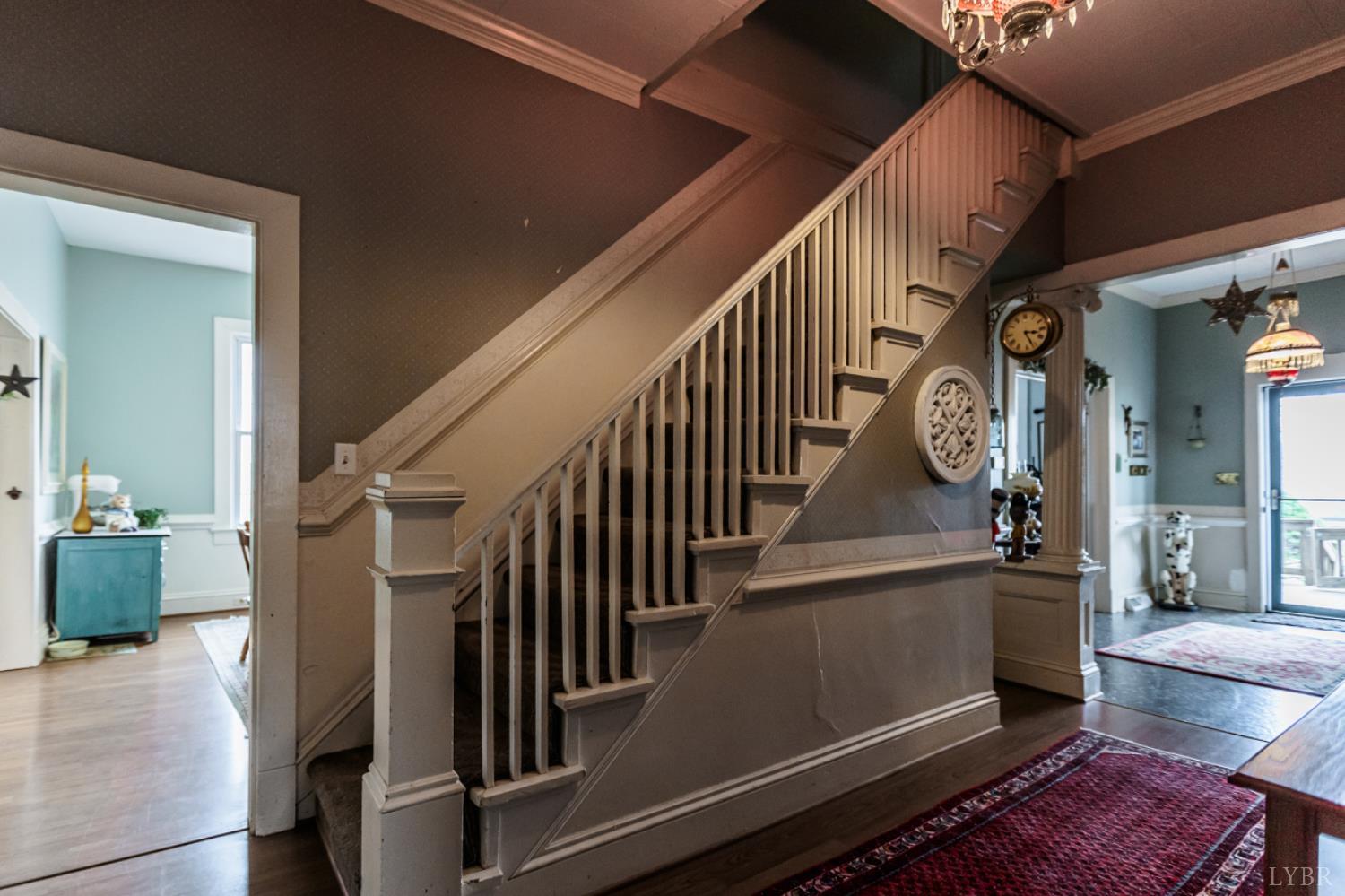 801 Purdum Mill Road Appomattox, VA 24522 - Photo 33 of 68 a view of entryway and hall with wooden floor