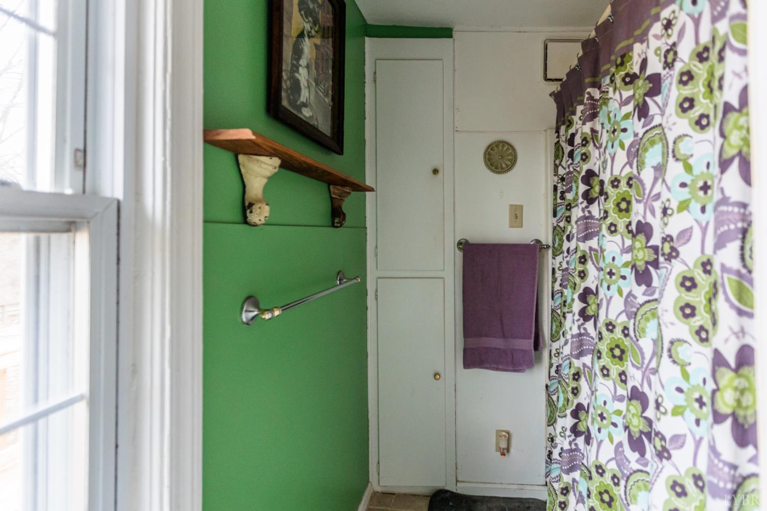 801 Purdum Mill Road Appomattox, VA 24522 - Photo 37 of 68 a bathroom with a shower and a mirror