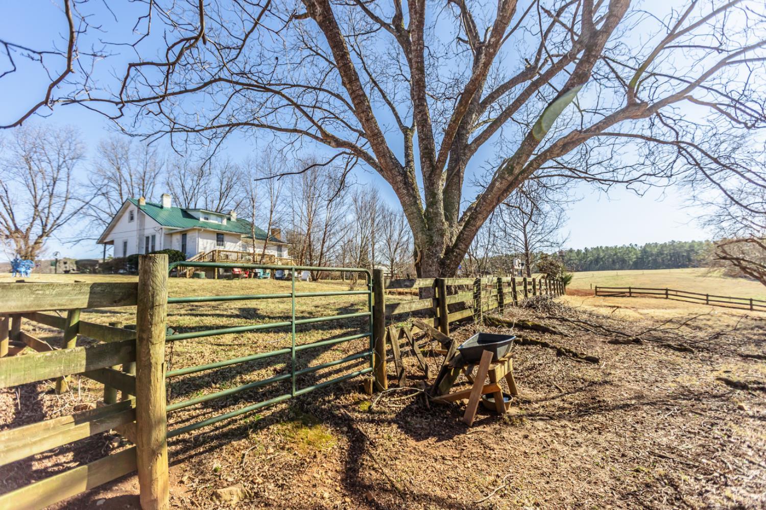 801 Purdum Mill Road Appomattox, VA 24522 - Photo 52 of 68 a view of a yard with wooden fence