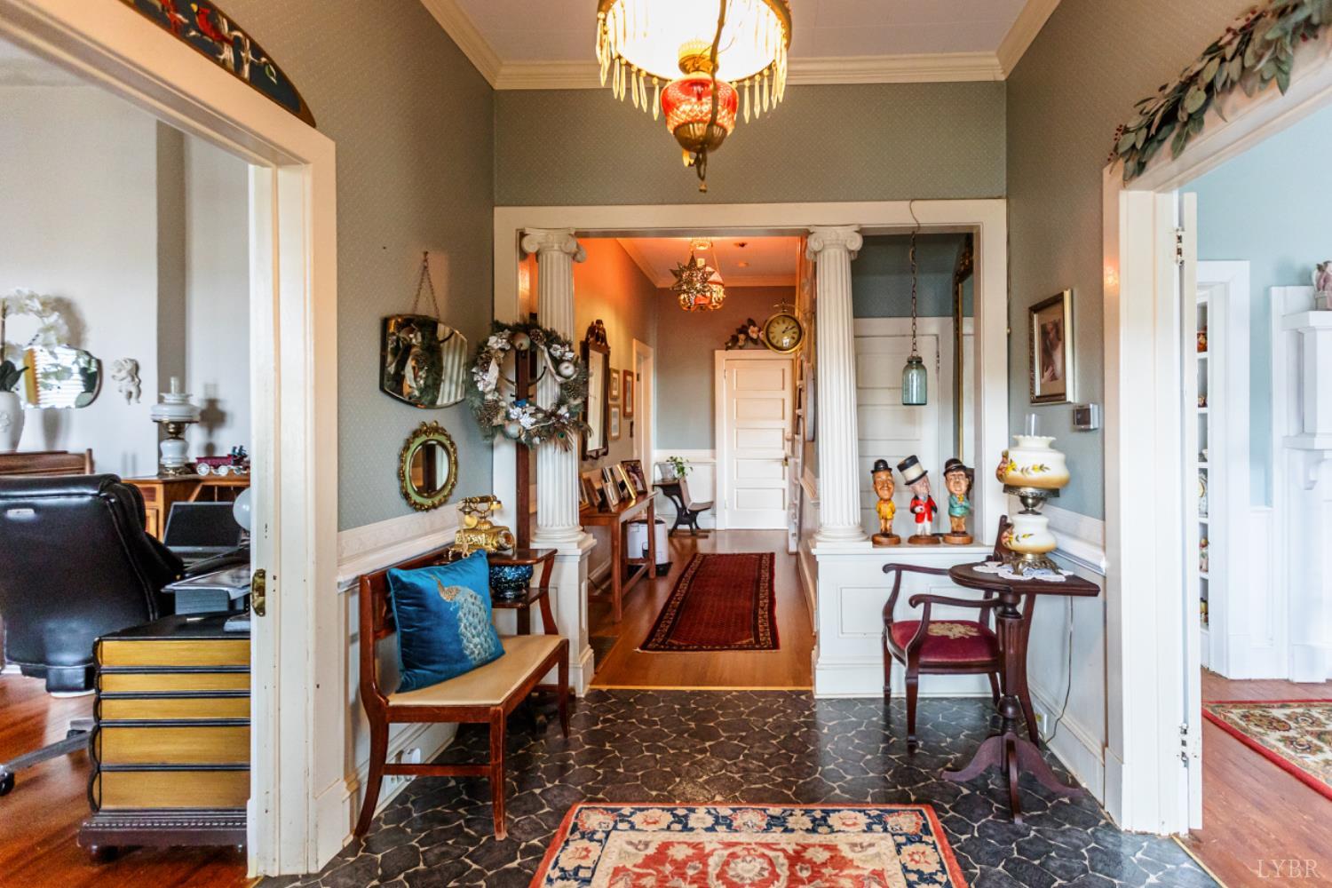 801 Purdum Mill Road Appomattox, VA 24522 - Photo 6 of 68 a living room with furniture and a floor to ceiling window