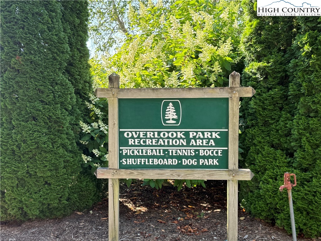 203 Black Pine Road Newland, NC 28657 - Photo 18 of 39 a view of a sign board