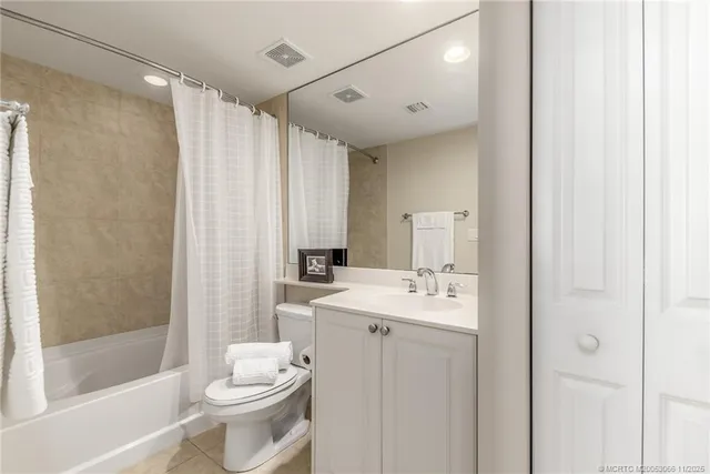 a view of a lake with a mountain in the background