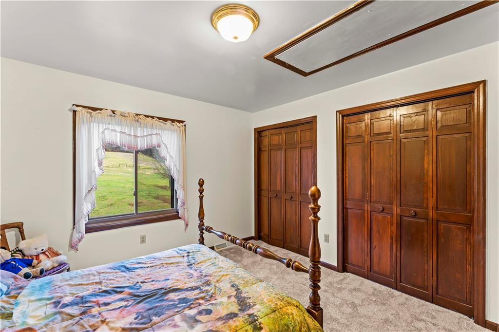 420 Vaneal Road Washington, PA 15301 - Photo 24 of 42 a bedroom with a bed and a window