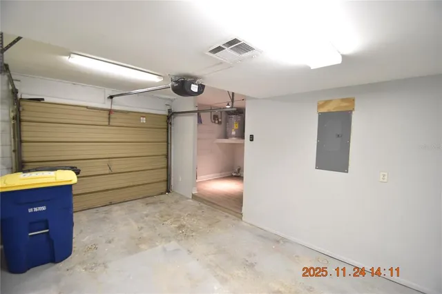 a view of a closet area