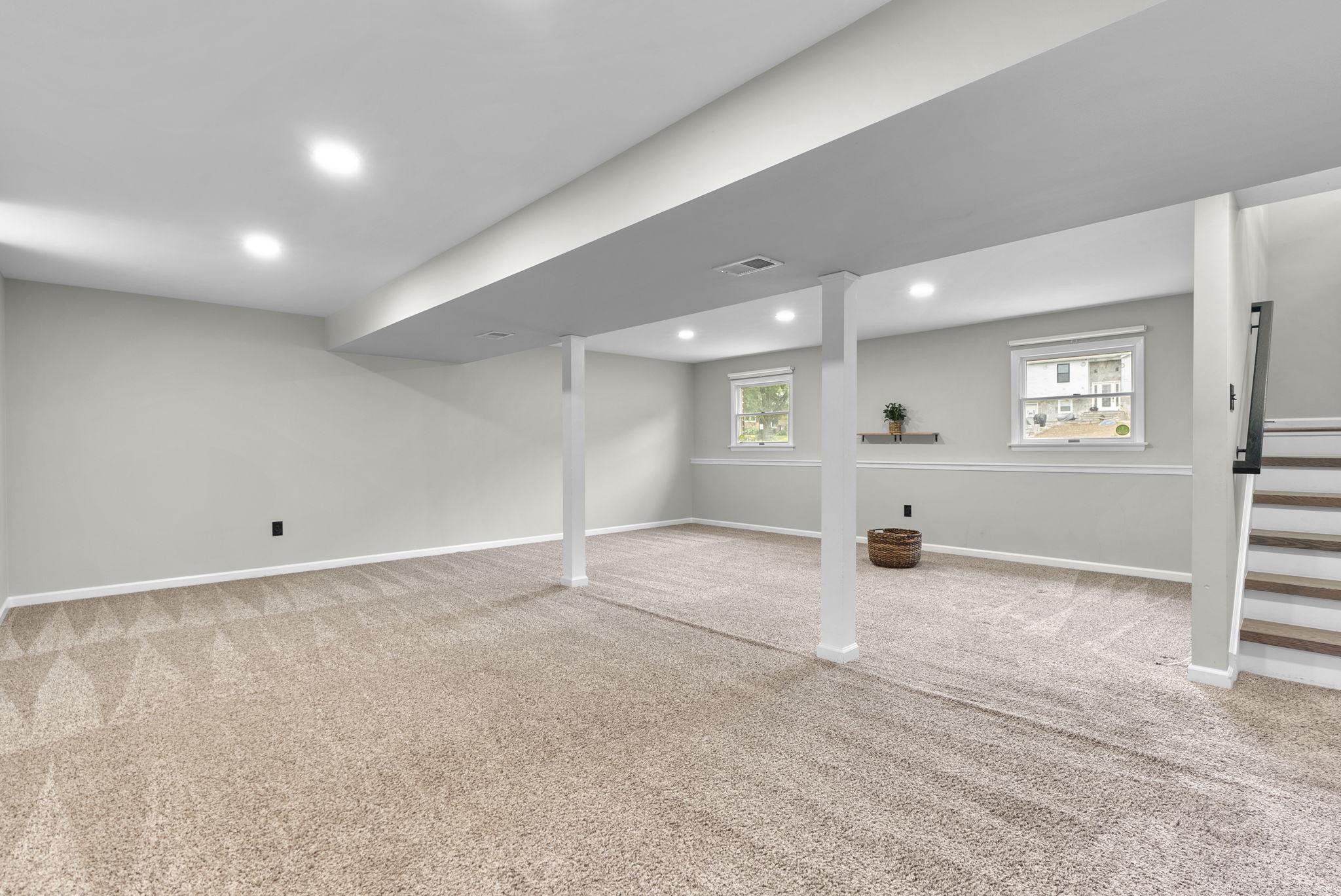 2908 Michelle Road Manchester, MD 21102 - Photo 21 of 34 Spacious, bright, carpeted, versatile lower level.