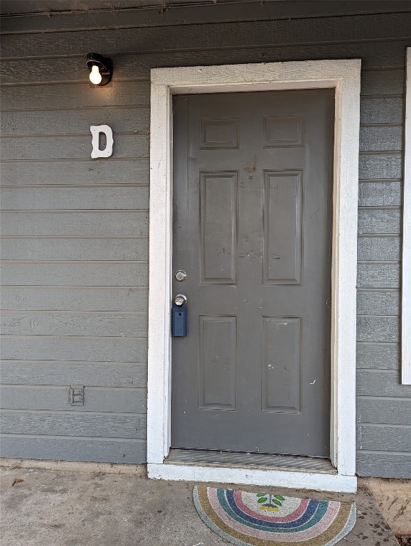 8816 Schick Road, Unit D Austin, TX 78729 - Photo 1 of 1 a view of a door of the house