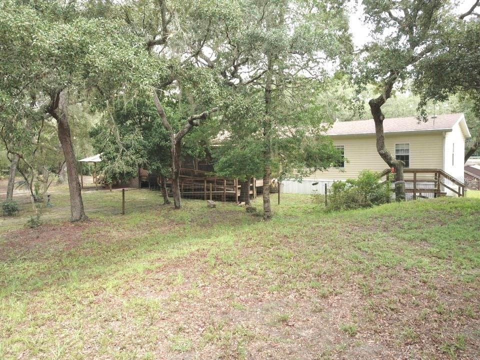 3544 East Withlacoochee Trail Dunnellon, FL 34434 - Photo 24 of 53 a view of a yard in the back of the house