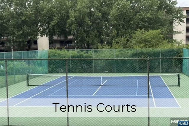 a view of a tennis court