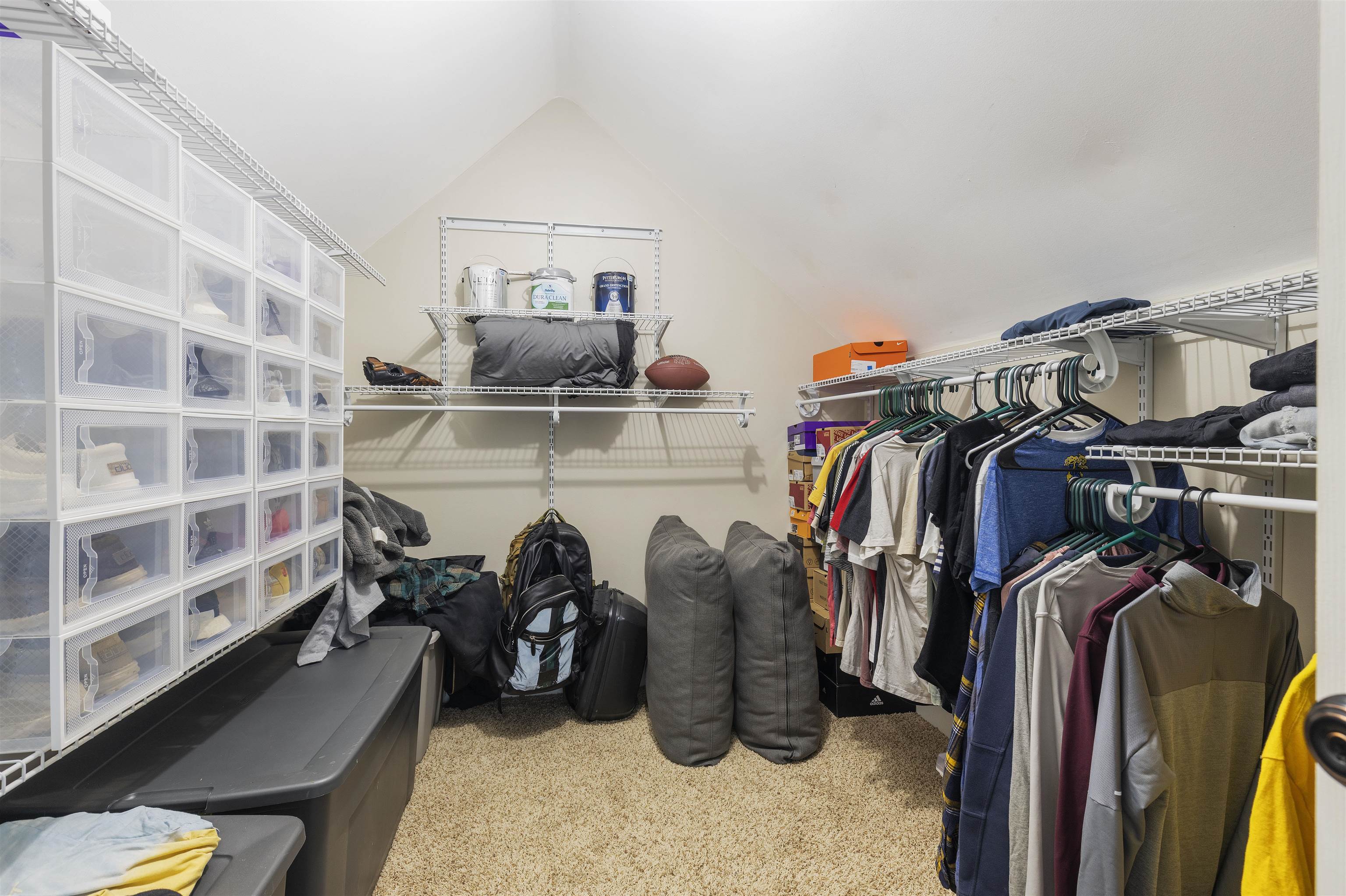1130 Eagle Chase Drive Seneca, IL 61360 - Photo 37 of 46 a view of walk in closet with clothes and shoes