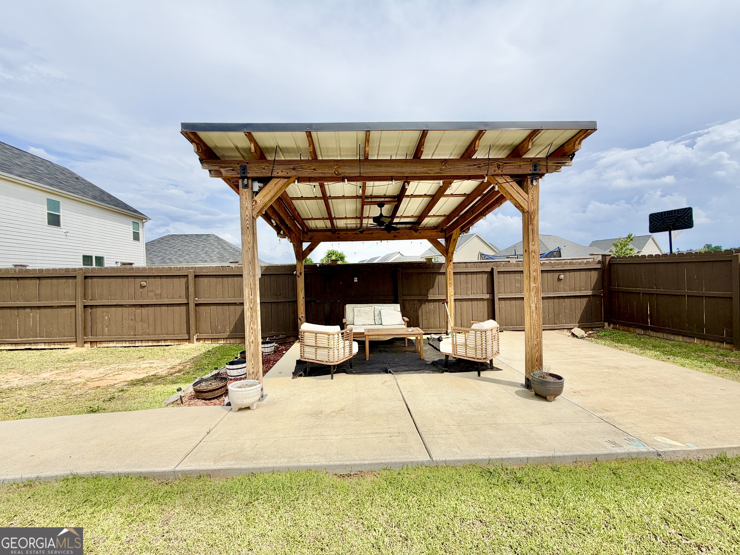 219 Barnyard Way Perry, GA 31069 - Photo 42 of 44 a view of swimming pool with a patio