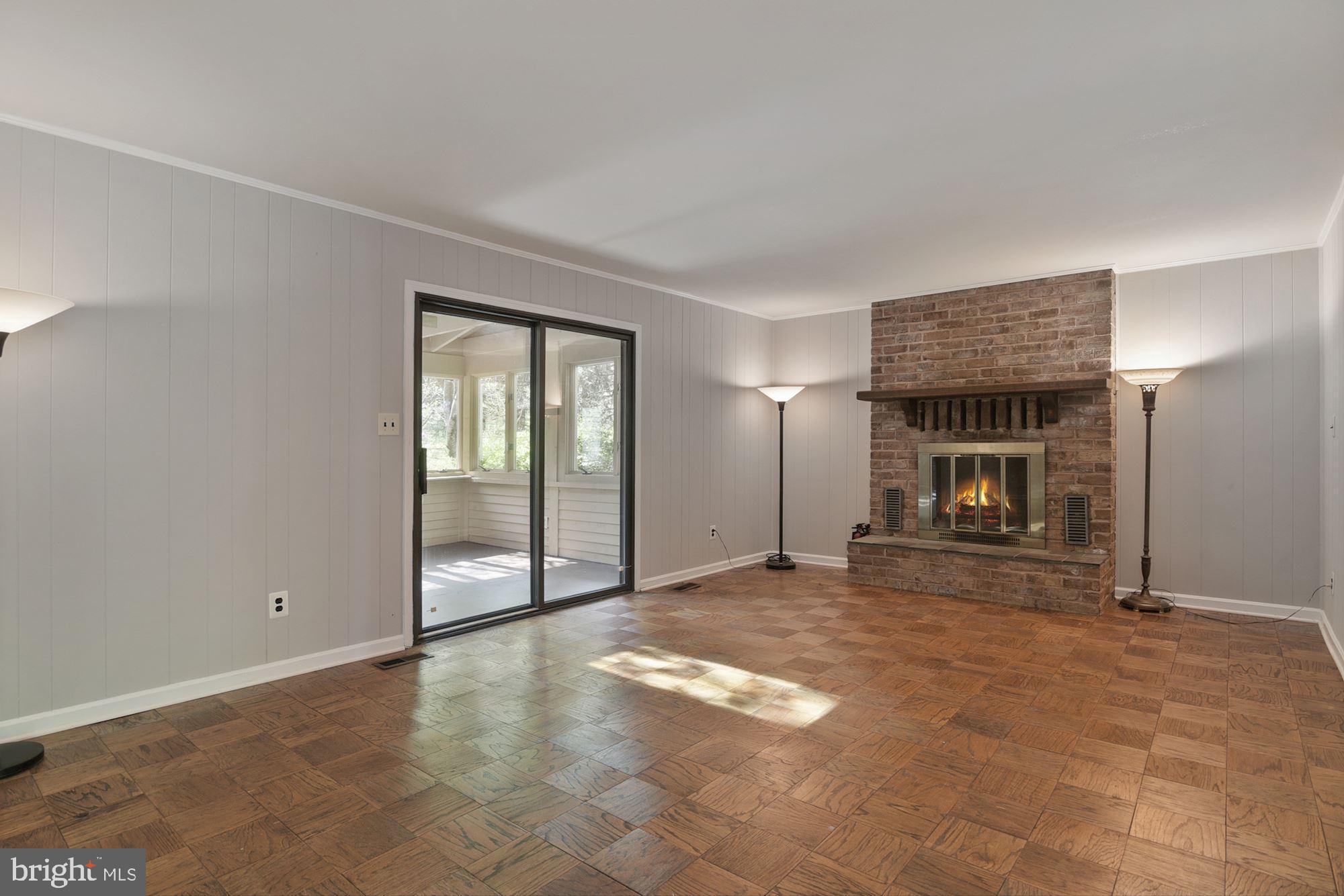 4703 Wards Chapel Road Owings Mills, MD 21117 - Photo 17 of 42 Family Room w parquet floors