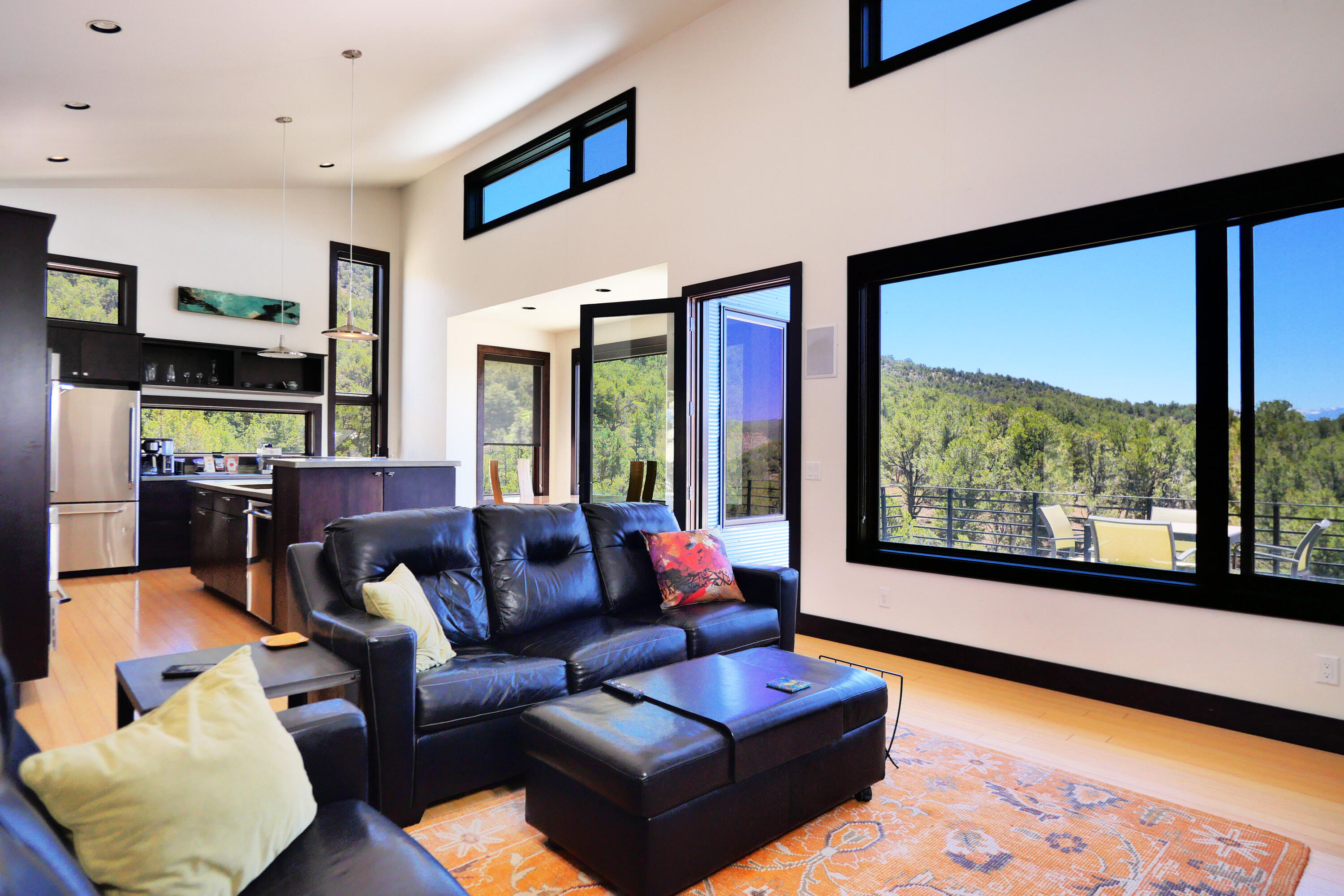 456 Ridge Road Montrose, CO 81403 - Photo 6 of 23 4 - Living Room -- Wall of Windows