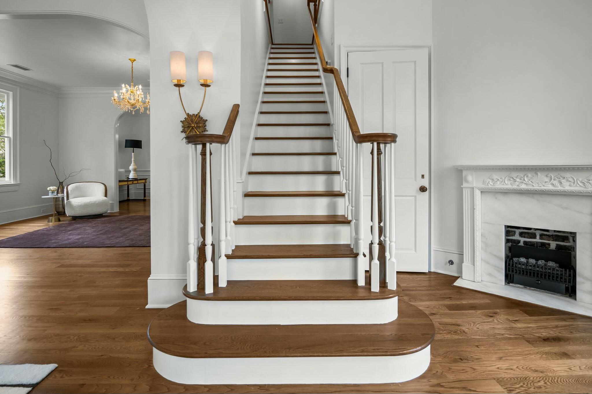 24 Chalmers Street Charleston, SC 29401 - Photo 32 of 58 Elegant stairway