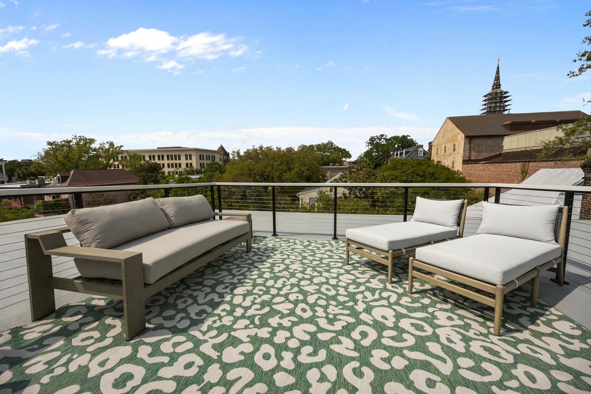 24 Chalmers Street Charleston, SC 29401 - Photo 49 of 58 roof deck with iconic views