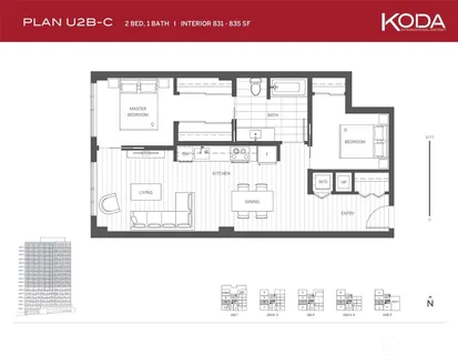 $709,950 | 450 South Main Street, Unit 1211, Seattle, WA 98104