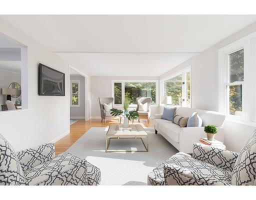 12 Simpson Road Wayland, MA 01778 - Photo 3 of 30 a living room with furniture and a flat screen tv