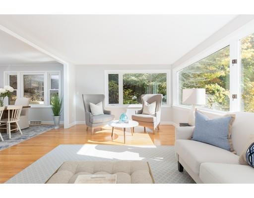 12 Simpson Road Wayland, MA 01778 - Photo 5 of 30 a living room with furniture and a large window