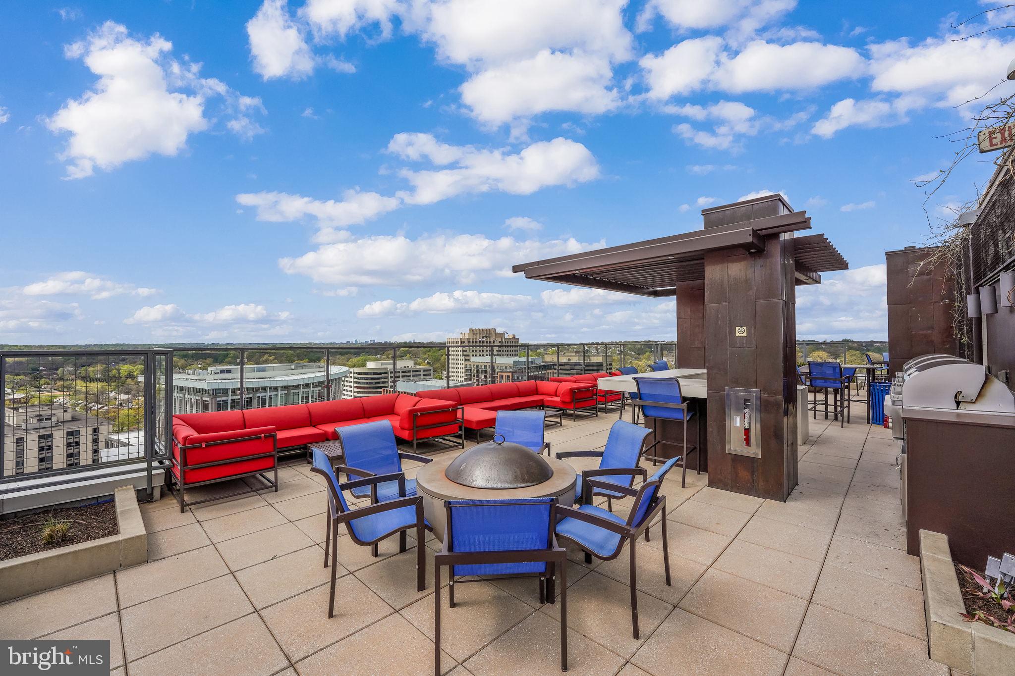 851 North Glebe Road, Unit 1309 Arlington, VA 22203 - Photo 21 of 32 Rooftop common area