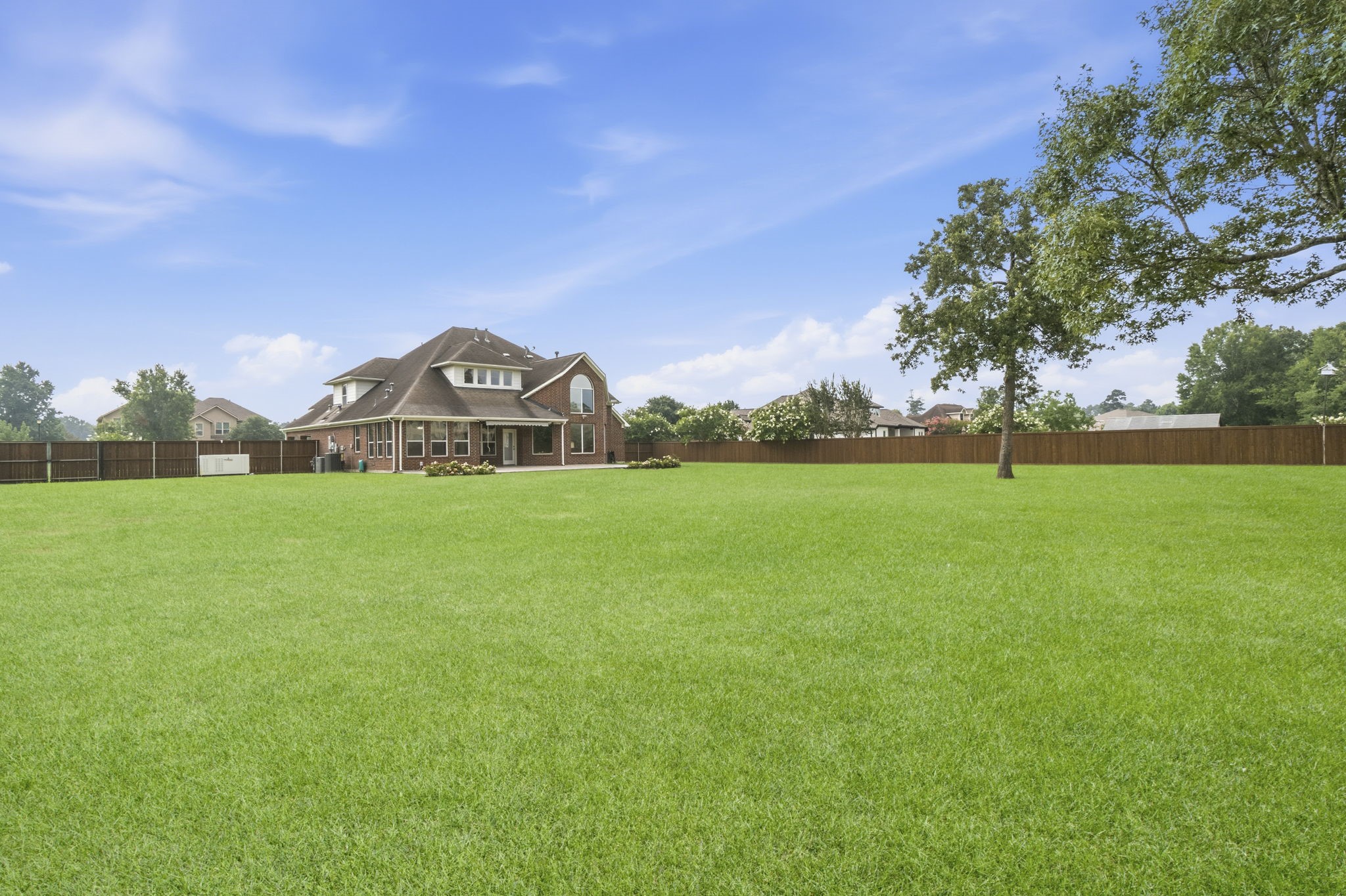 2716 Silverstone Way Conroe, TX 77304 - Photo 23 of 27 Plenty of space to build your dream pool!
