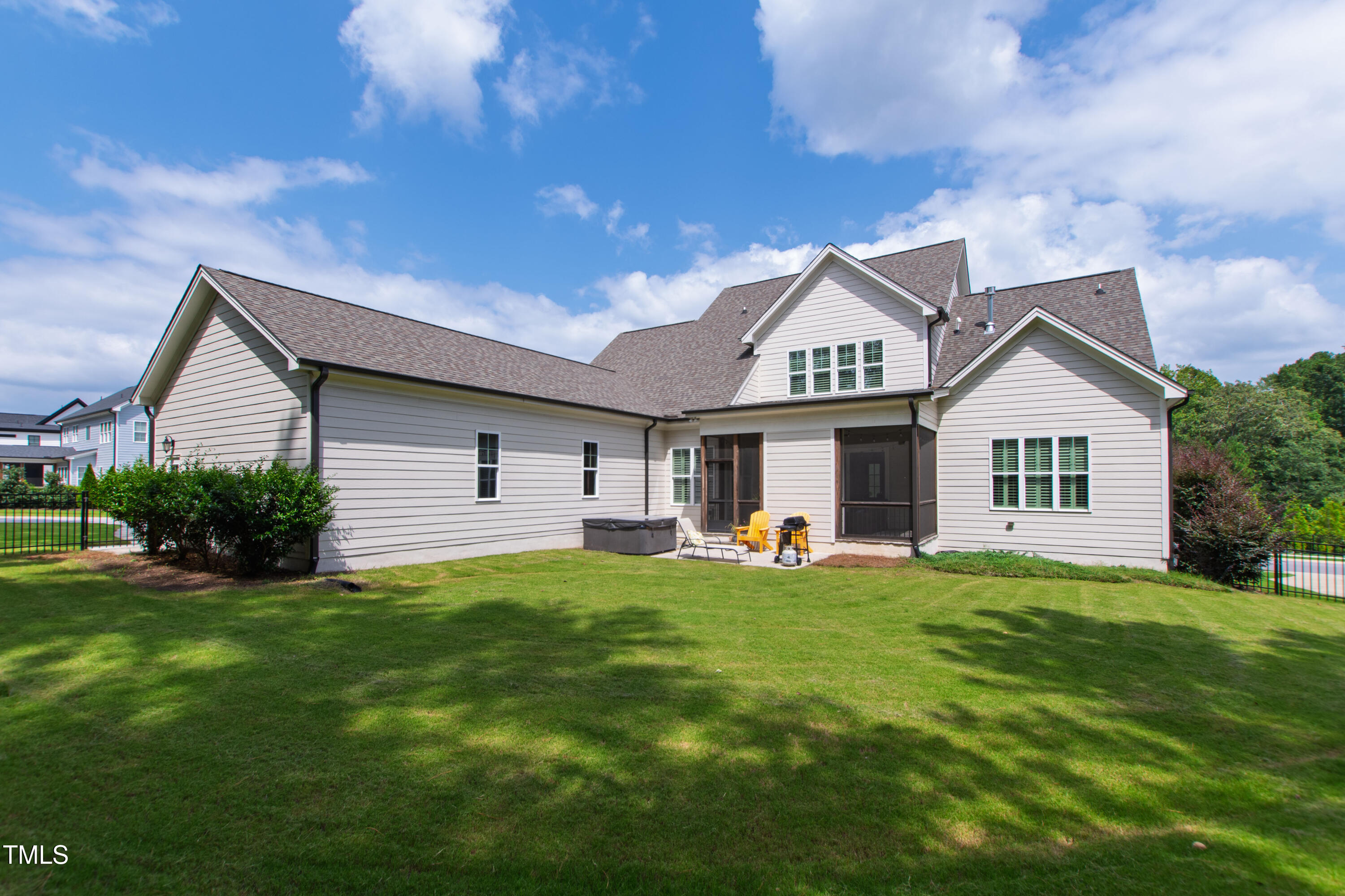 713 Brownwich Street Wake Forest, NC 27587 - Photo 62 of 78 a front view of house with yard and green space
