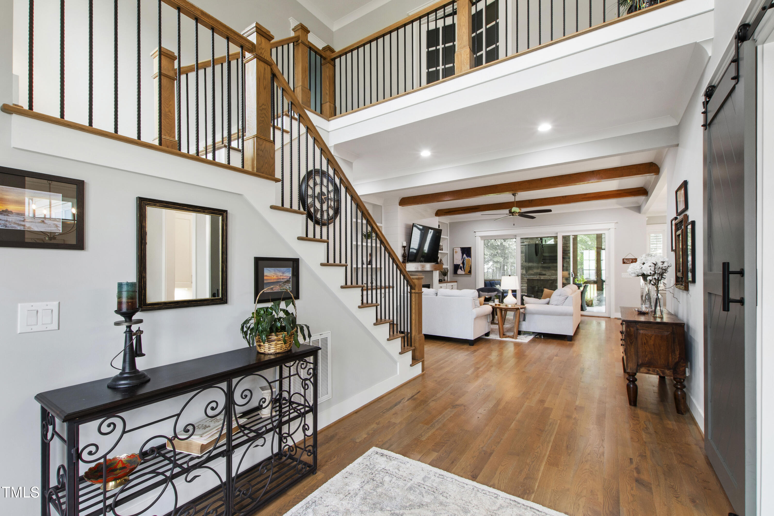 713 Brownwich Street Wake Forest, NC 27587 - Photo 9 of 78 a view of living room and dining room