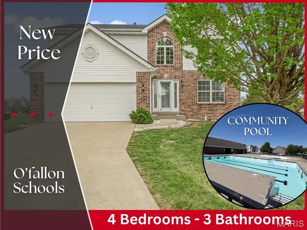 $385,000 | 866 Saybrook Falls Drive, Fairview Heights, IL 62208