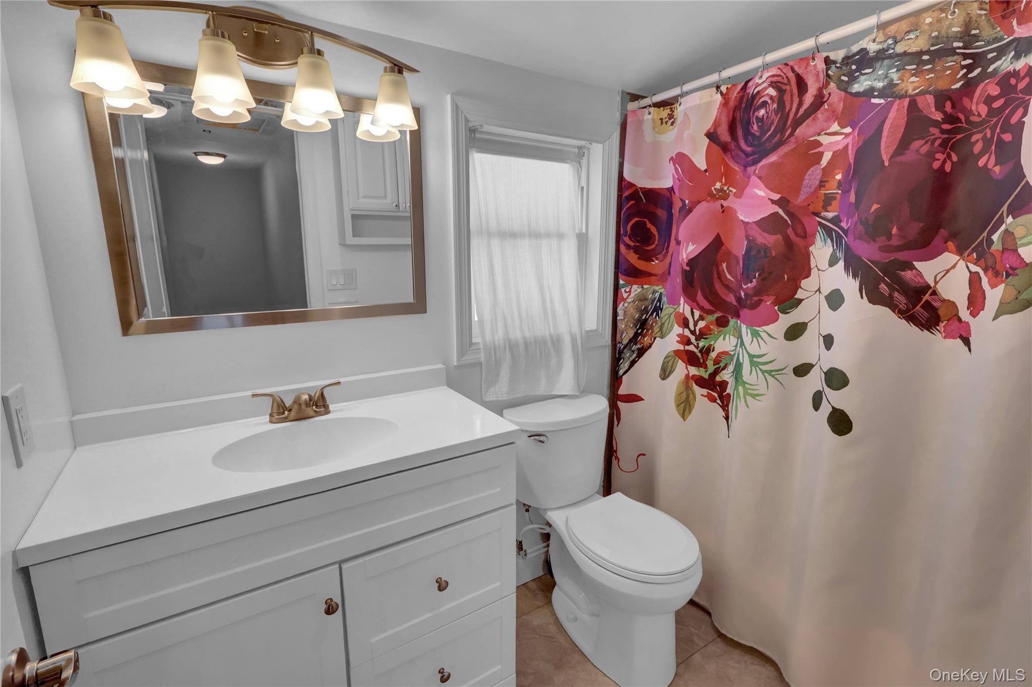 522 Browns Road Nesconset, NY 11767 - Photo 21 of 29 a bathroom with a sink and mirror with toilet
