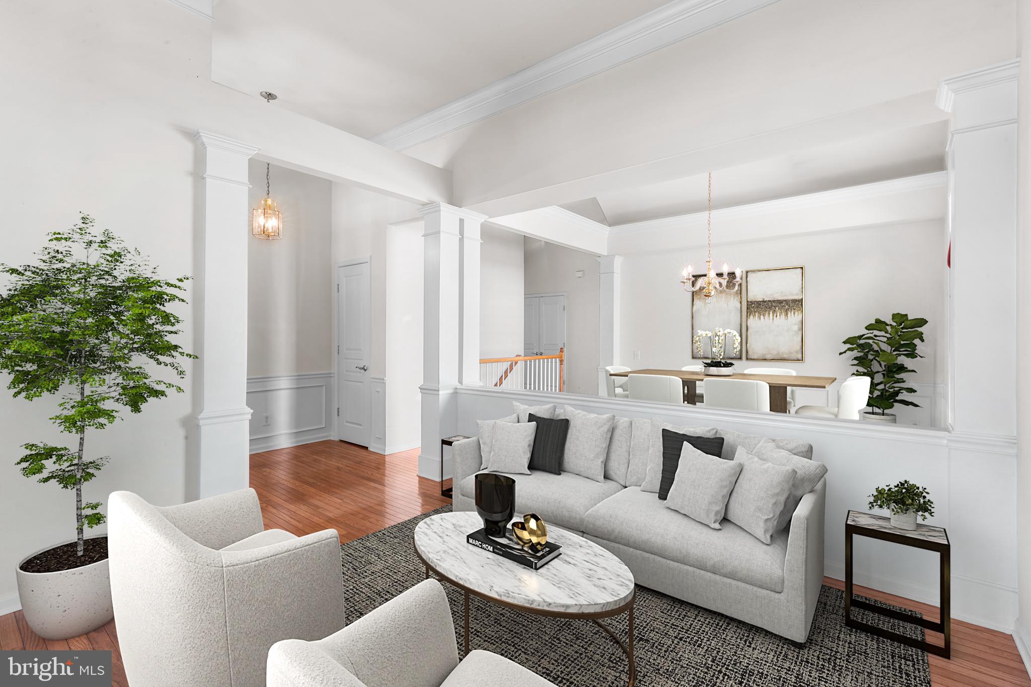 119 Violet Drive Kennett Square, PA 19348 - Photo 5 of 22 a living room with furniture and a potted plant