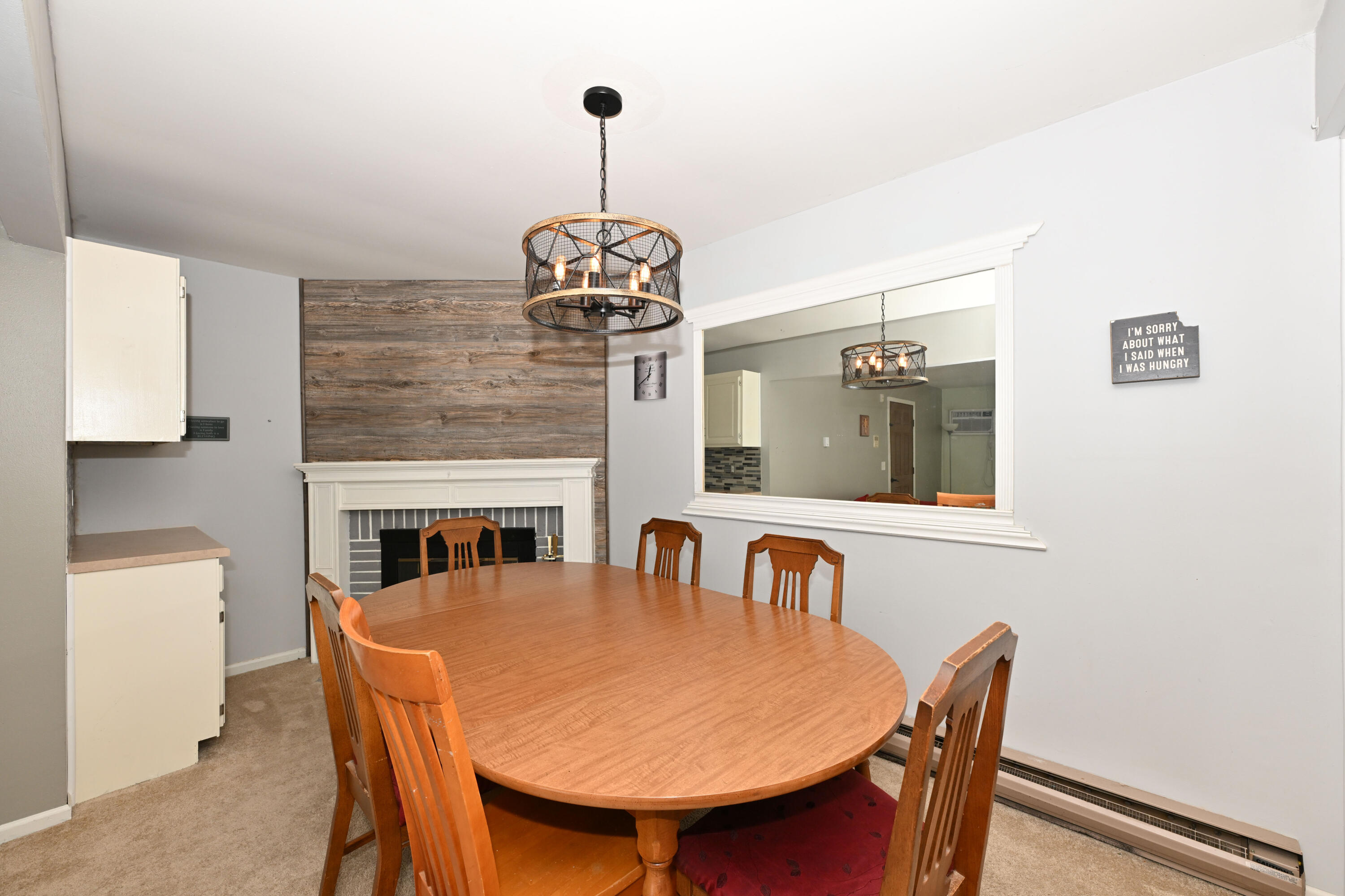 786 South River Road, Unit 4 West Bend, WI 53095 - Photo 8 of 19 Dinette/Fireplace