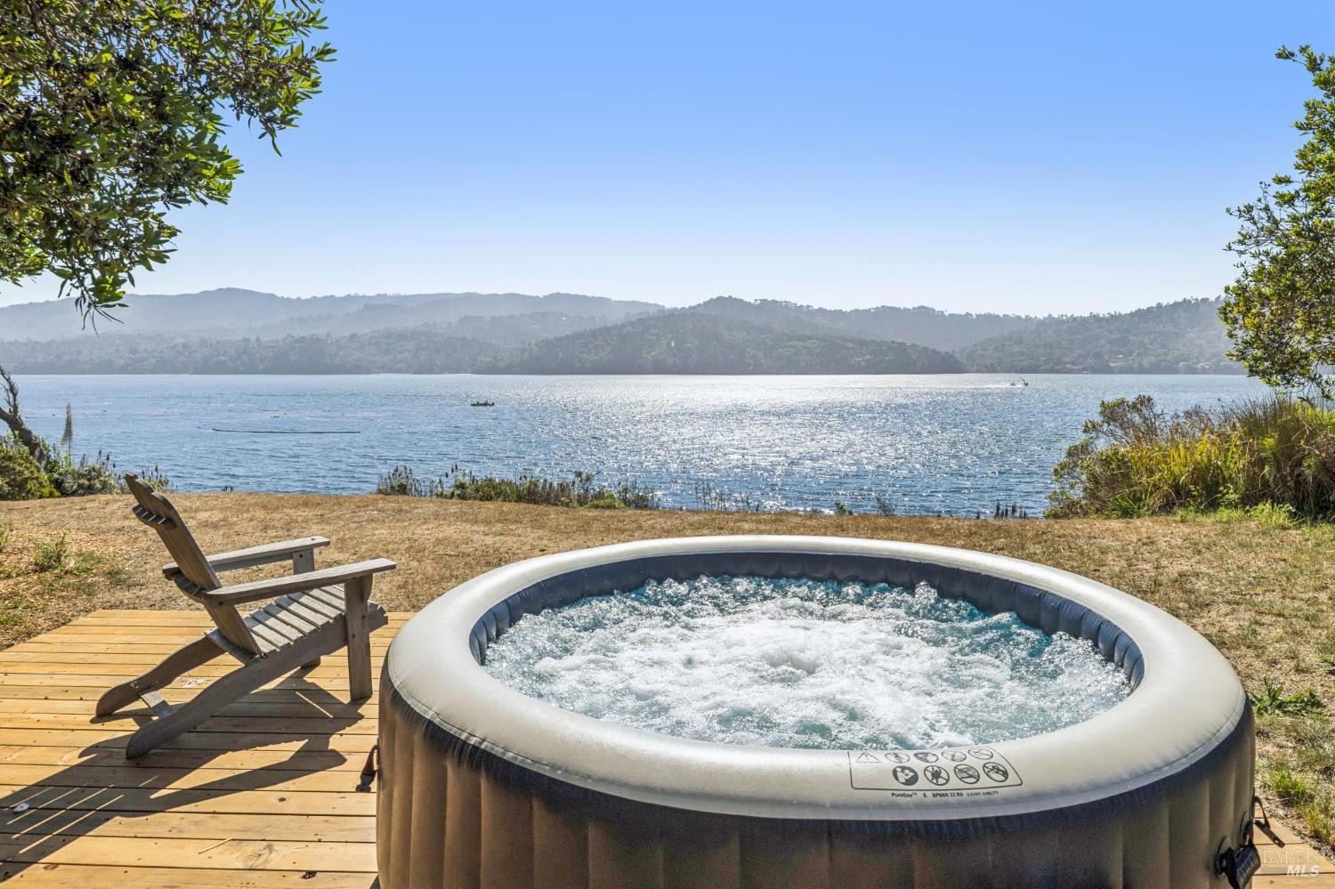 17523 Highway 1 Marshall, CA 94940 - Photo 47 of 72 a view of swimming pool with lake view