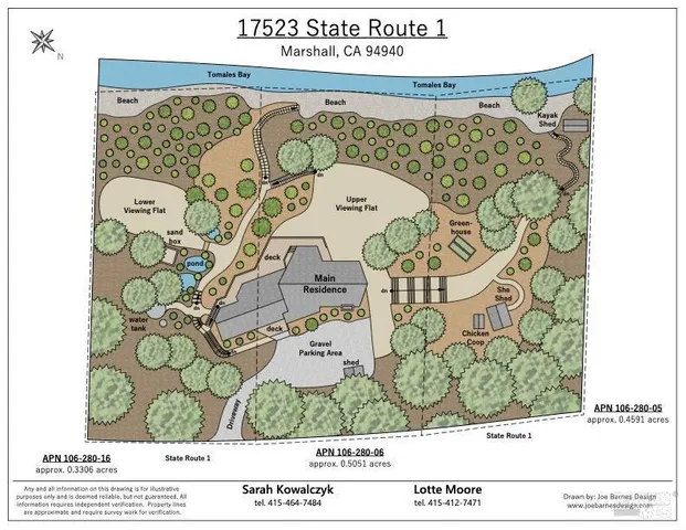 $3,600,000 | 17523 Highway 1, Marshall, CA 94940