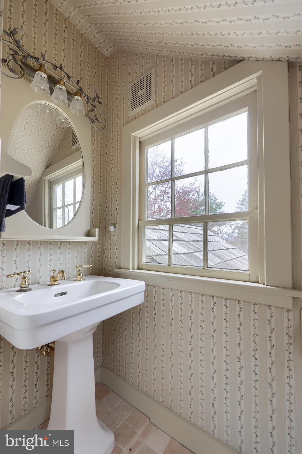 705 Schoffers Road Birdsboro, PA 19508 - Photo 87 of 106 a bathroom with a sink and a mirror