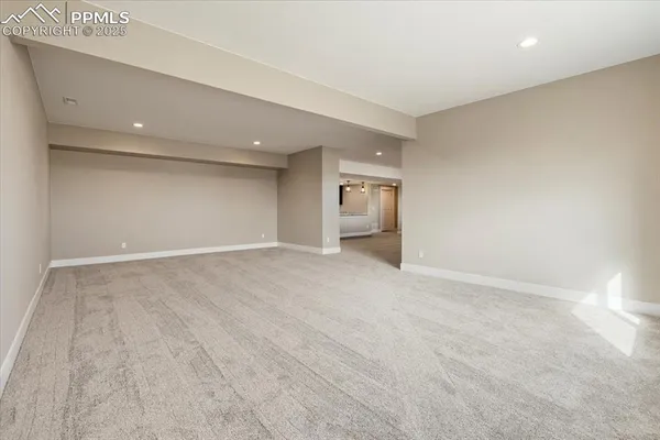 a view of empty room