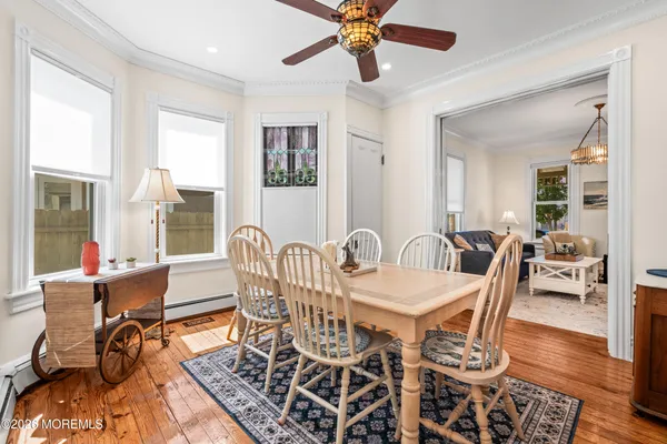 a bathroom with a shower curtain and a bathtub