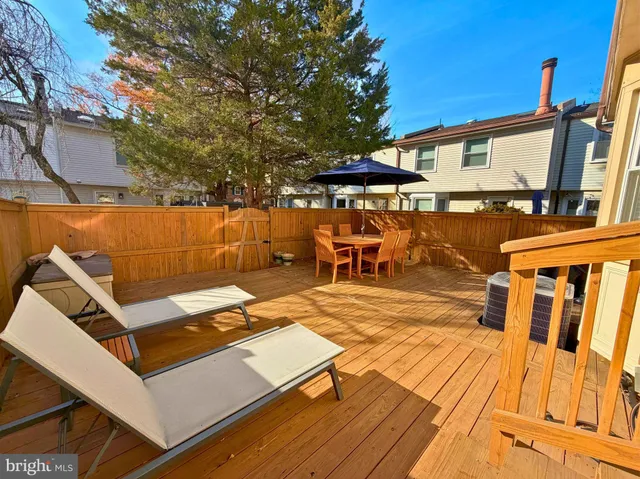 a view of outdoor space with seating area