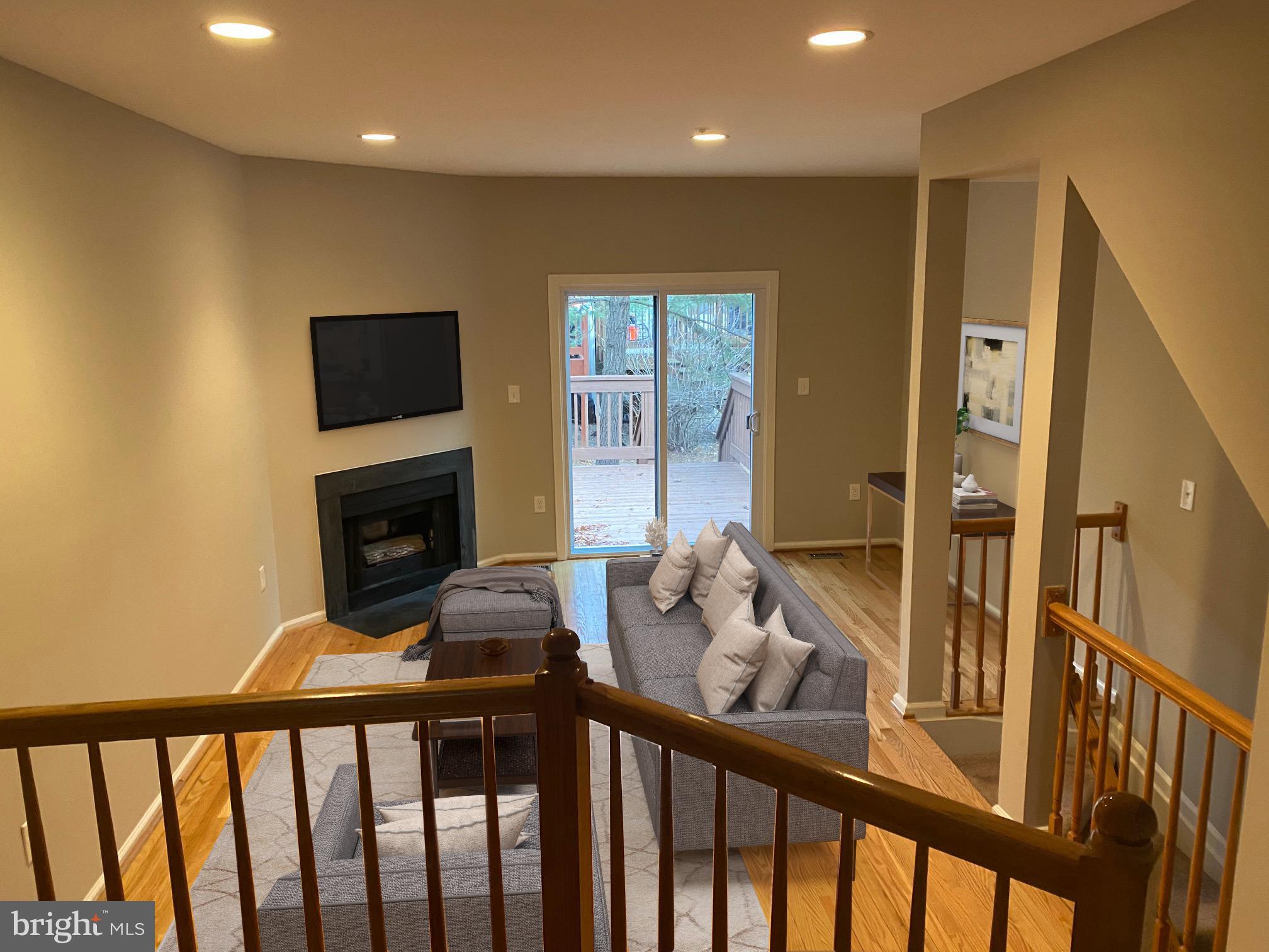 243 Sycamore Ridge Road Laurel, MD 20724 - Photo 2 of 18 Living Room View 1 E-furnished