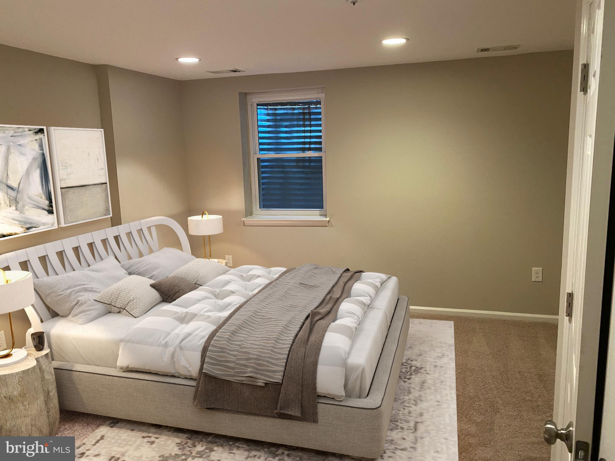 243 Sycamore Ridge Road Laurel, MD 20724 - Photo 13 of 18 Basement Bedroom E-furnished