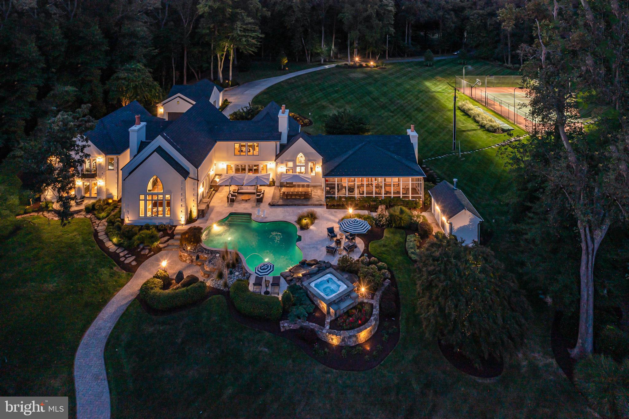 1524 Cedar Lane Farm Road Annapolis, MD 21409 - Photo 7 of 50 Beautiful exterior lighting