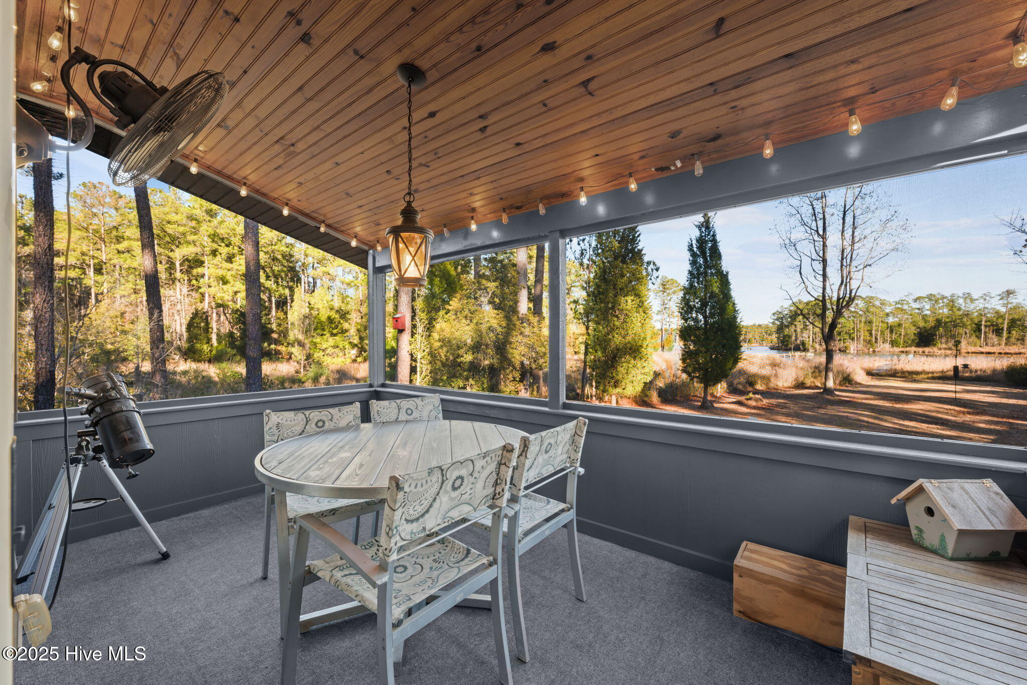 256 Spring Drive Aurora, NC 27806 - Photo 20 of 40 screened porch of the dining area