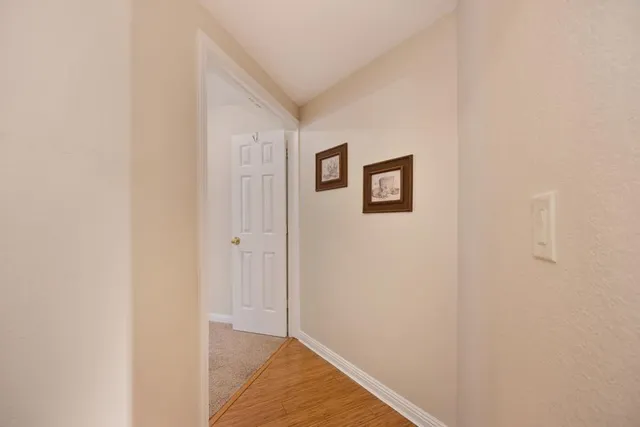 a view of a hallway