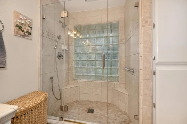 a view of yard with seating area and furniture