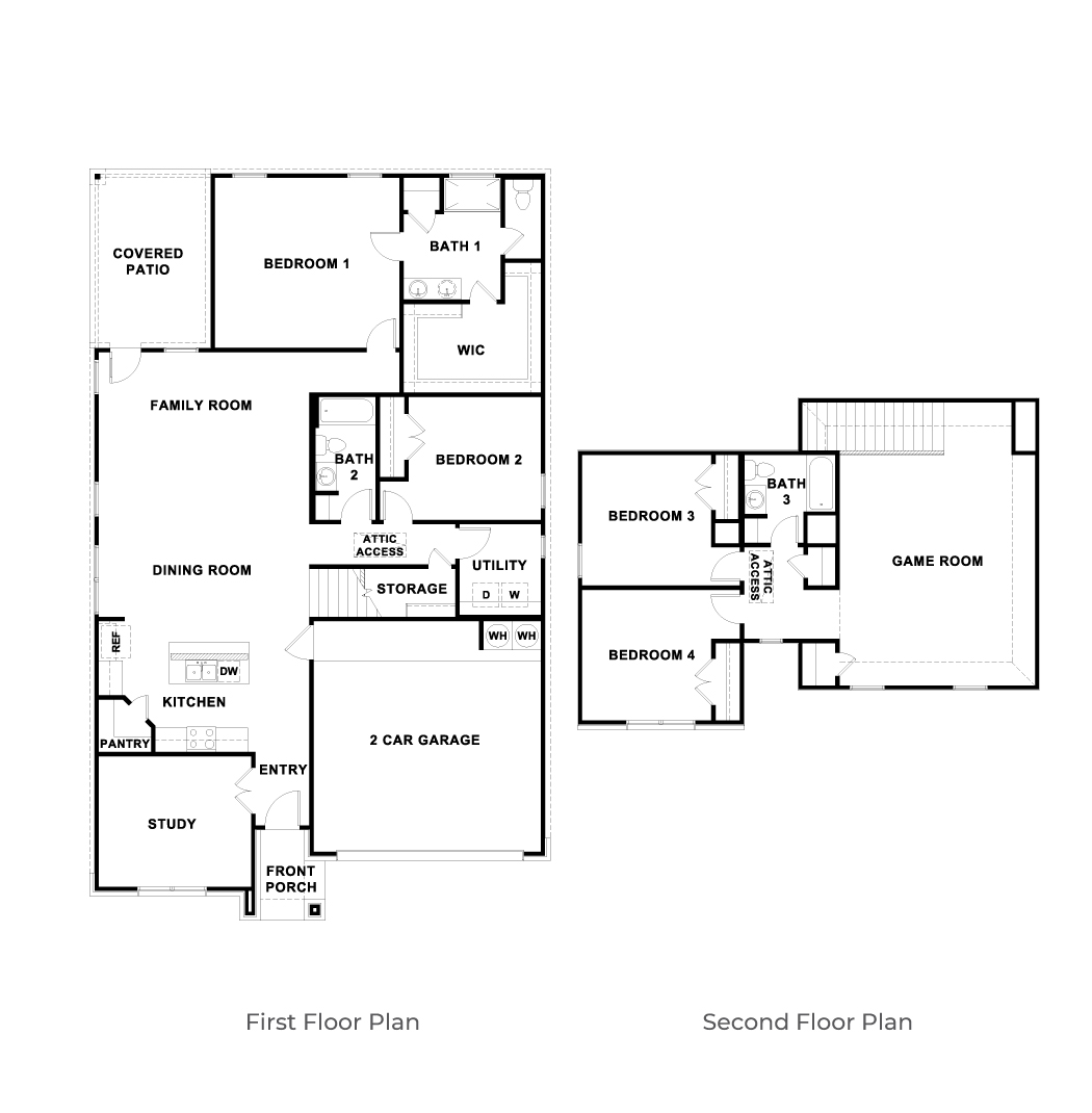 10601 Gonzales Ranger Pass Austin, TX 78754 - Photo 17 of 17 a picture of a floor plan