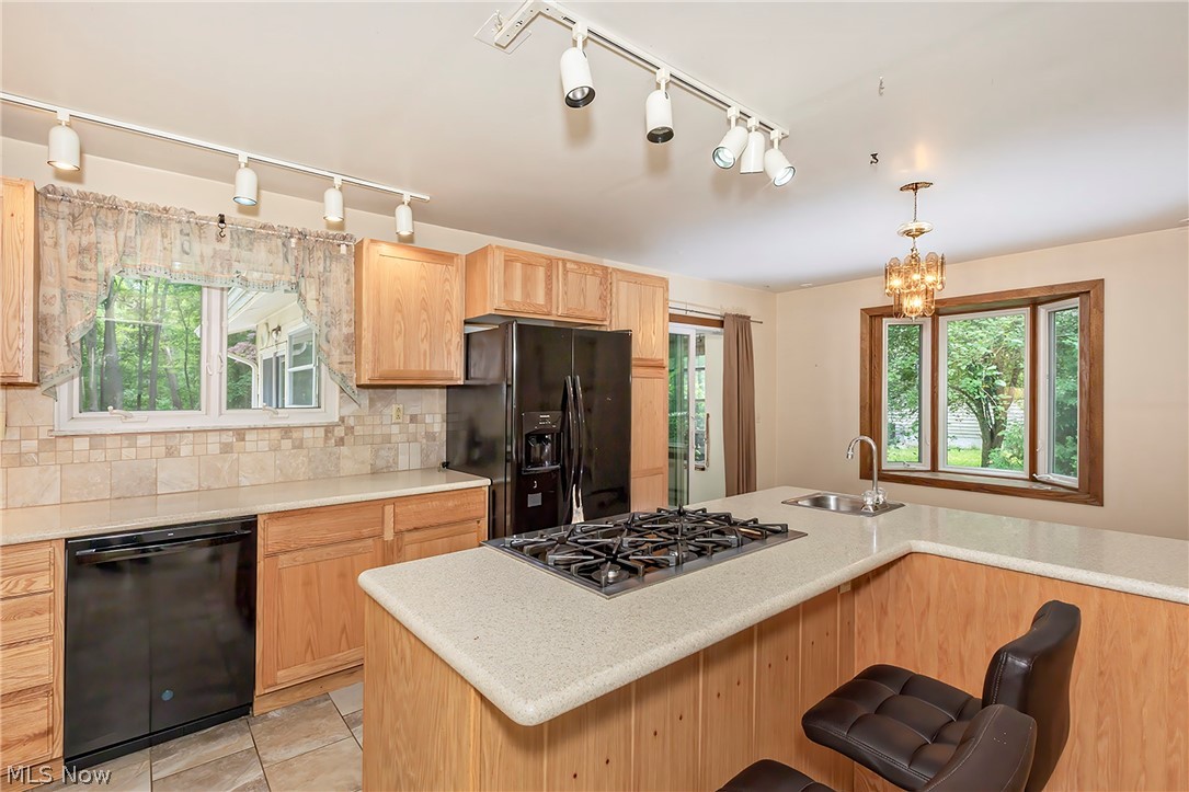 5339 East Heisley Road Mentor, OH 44060 - Photo 5 of 24 Island features Snack Bar, 6 burner gas cooktop.