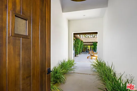 a view of a entryway door of the house