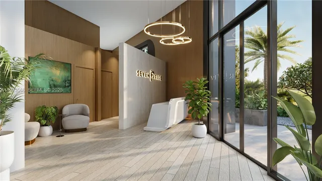 a bedroom with a bed and a potted plant