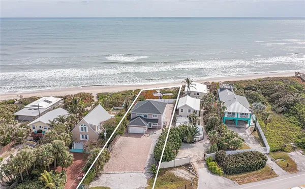 a view of outdoor space and ocean view