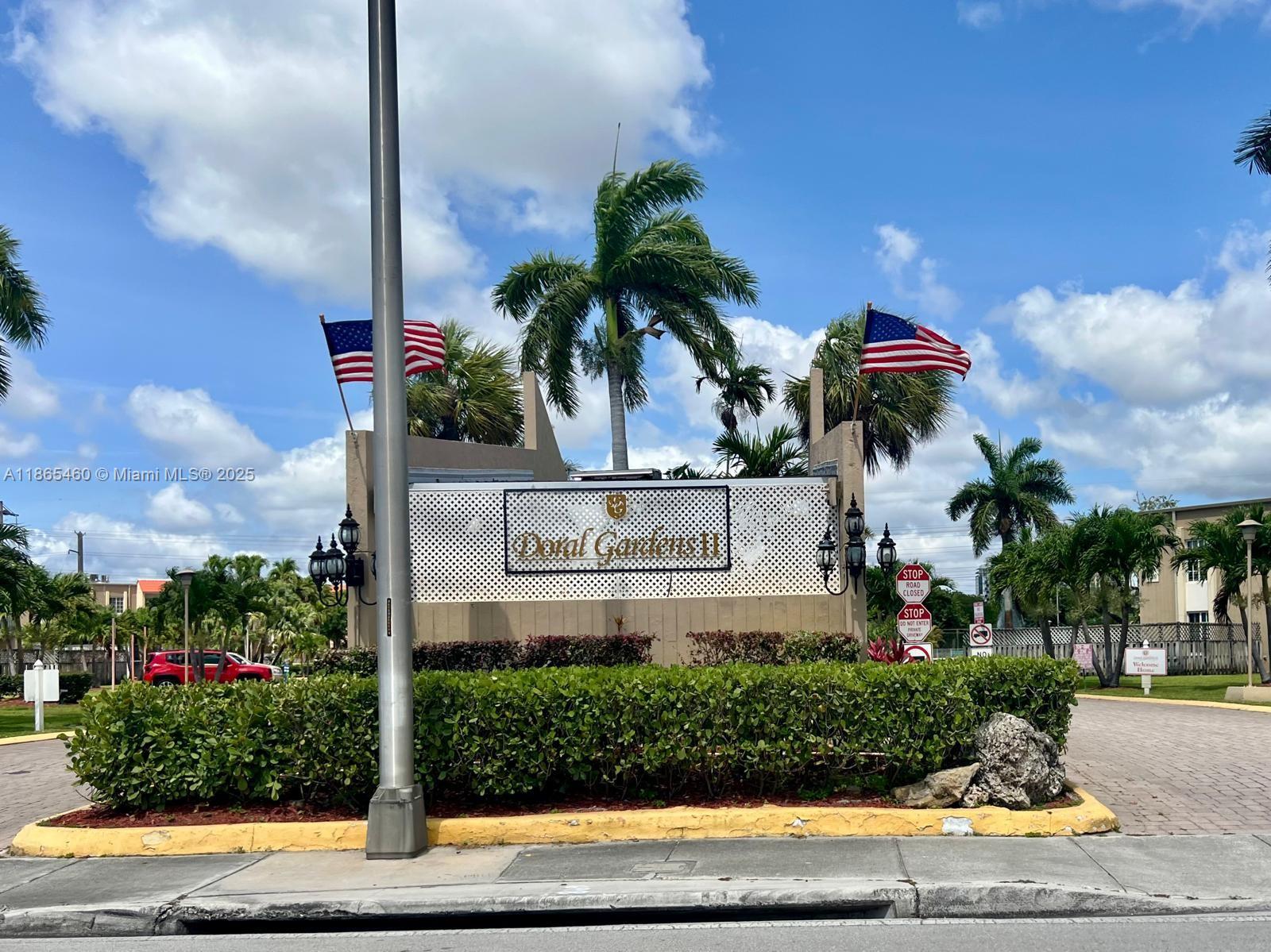 a sign on the side of a road