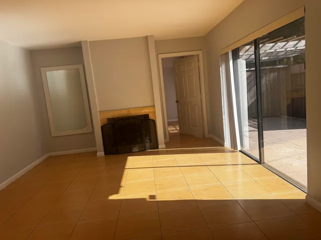 a view of front door