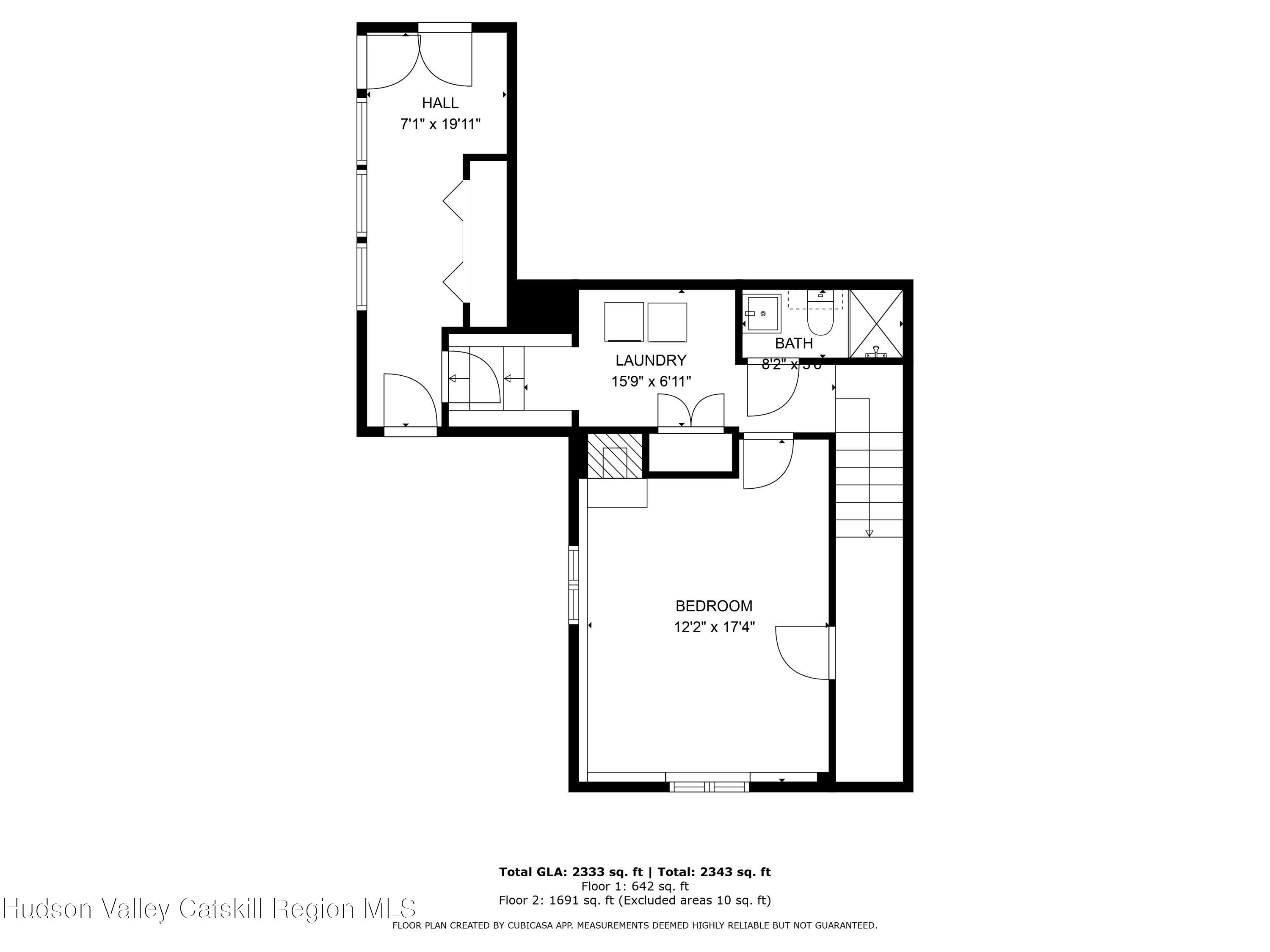 638 Fog Hill Road Austerlitz, NY 12017 - Photo 41 of 41 2D Floor Plan for 638 Fog Hill Road